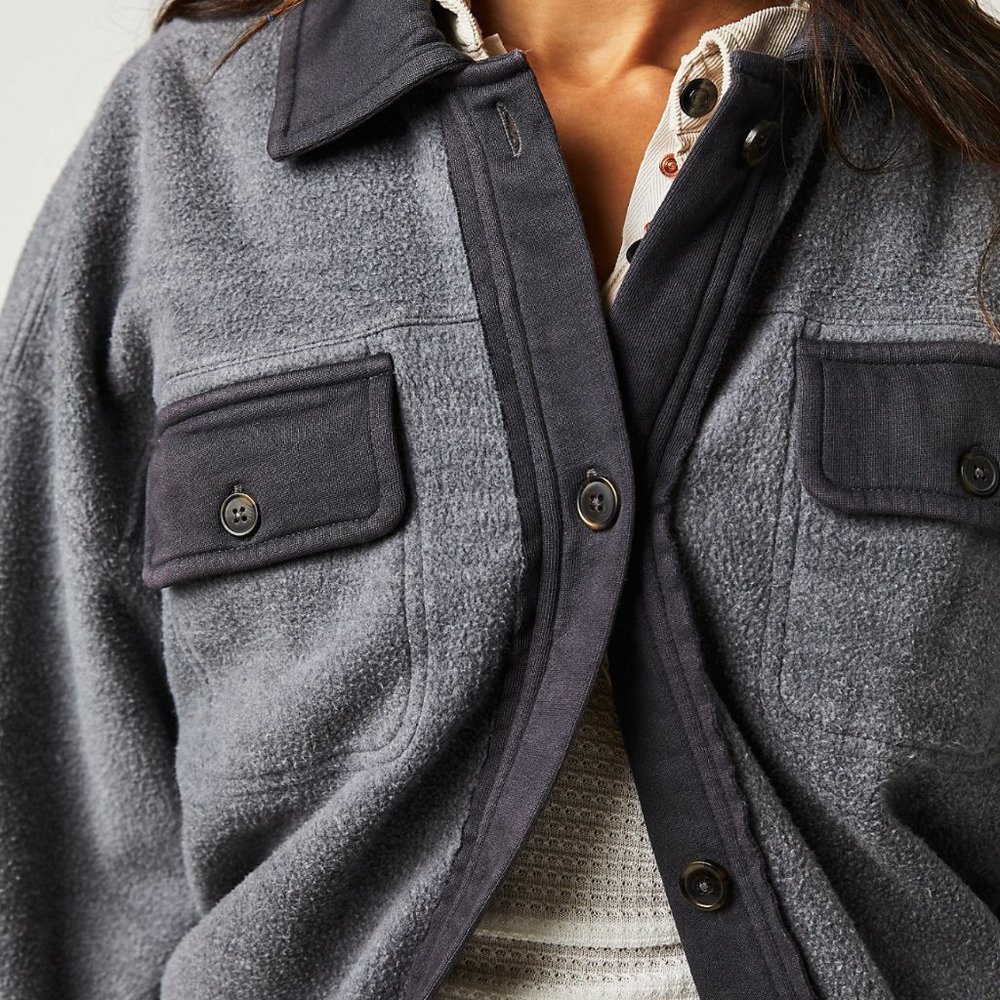 Free People Ruby Jacket - Medium Incense - image 4